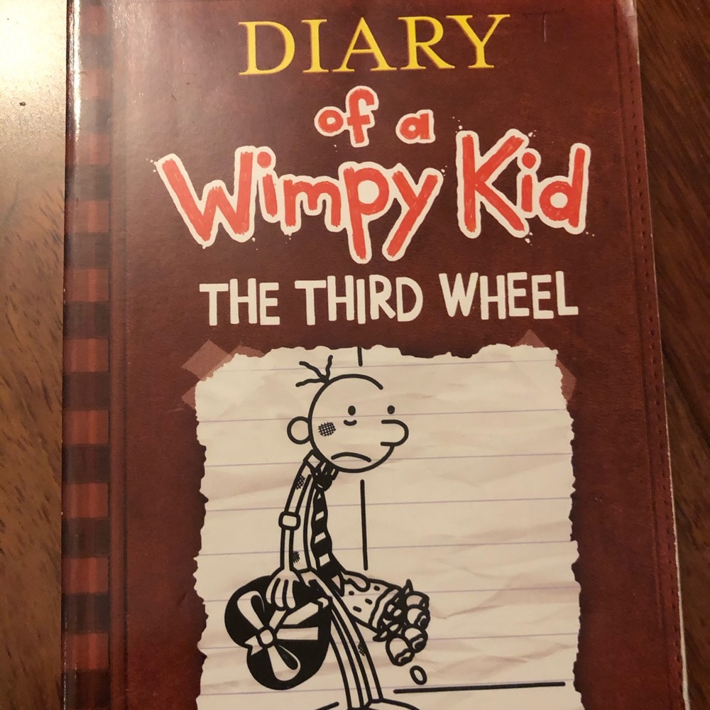 Diary of a Wimpy kid! The Third Wheel book